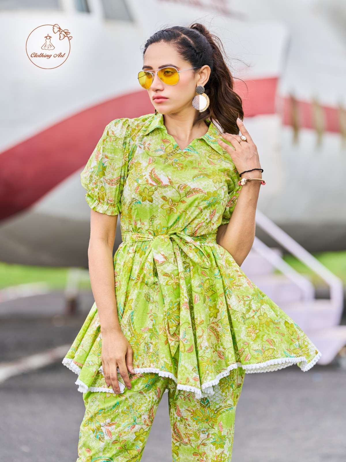 CLOTHING ART COCKTAIL VOL-1 CO-ORD SET COTTON PRINT  Kurti Wholesale catalog