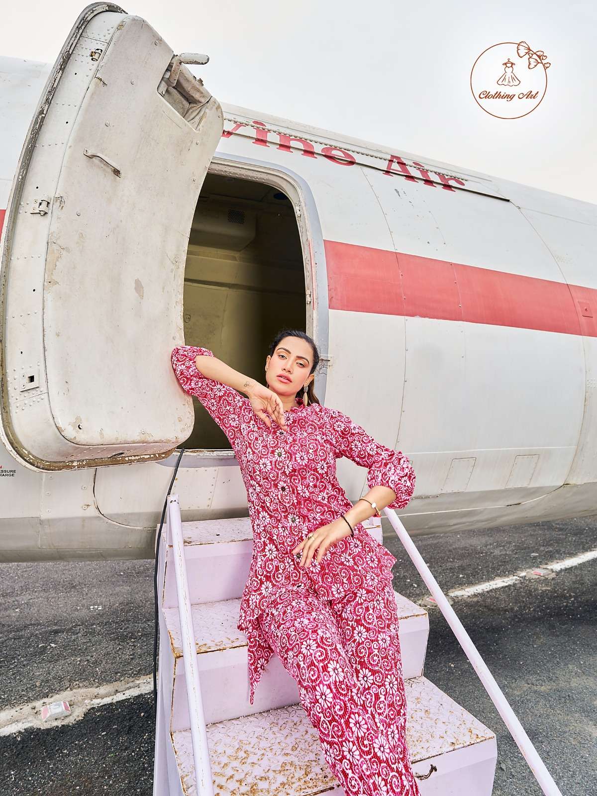 CLOTHING ART COCKTAIL VOL-1 CO-ORD SET COTTON PRINT  Kurti Wholesale catalog