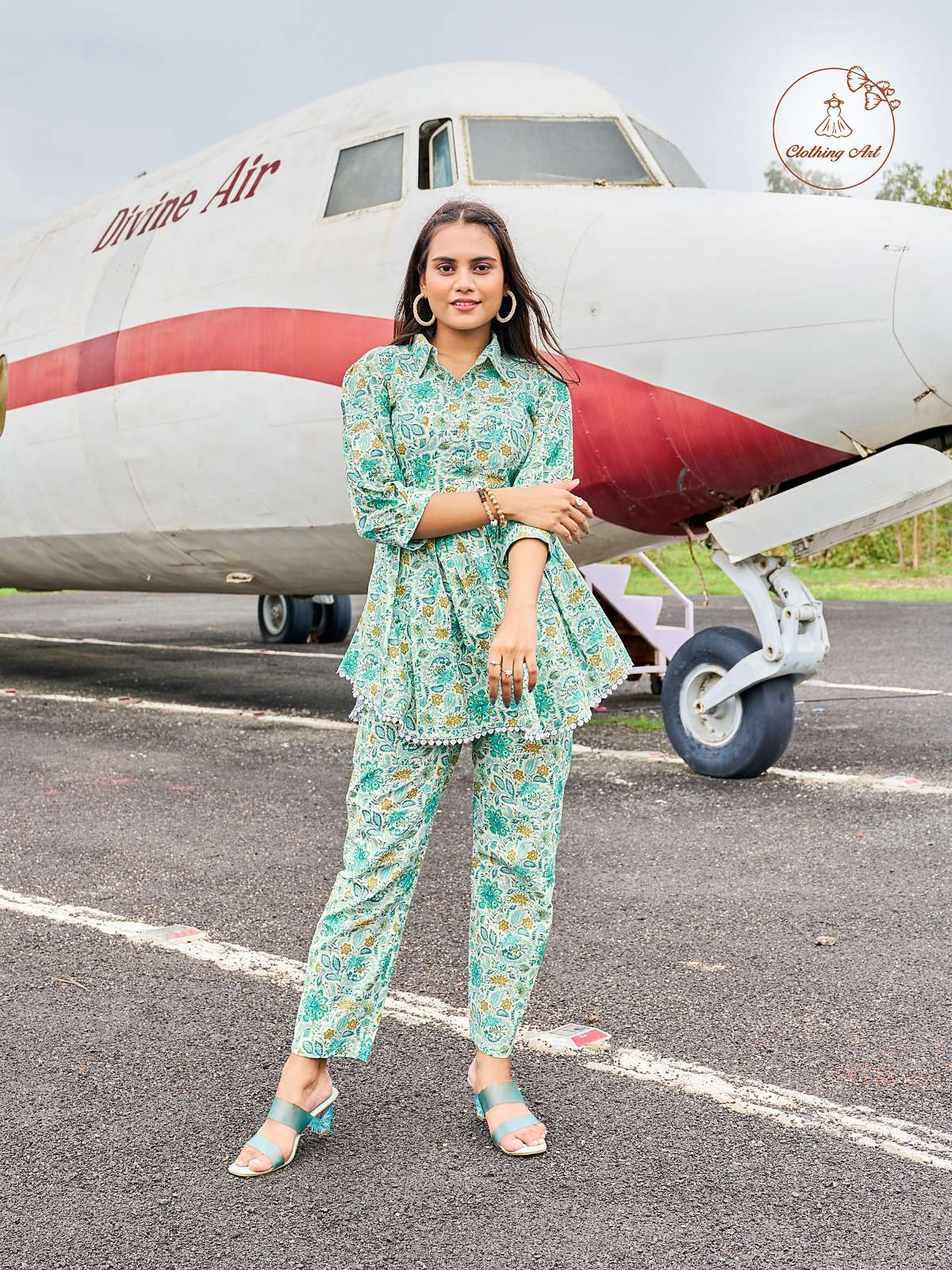CLOTHING ART COCKTAIL VOL-1 CO-ORD SET COTTON PRINT  Kurti Wholesale catalog