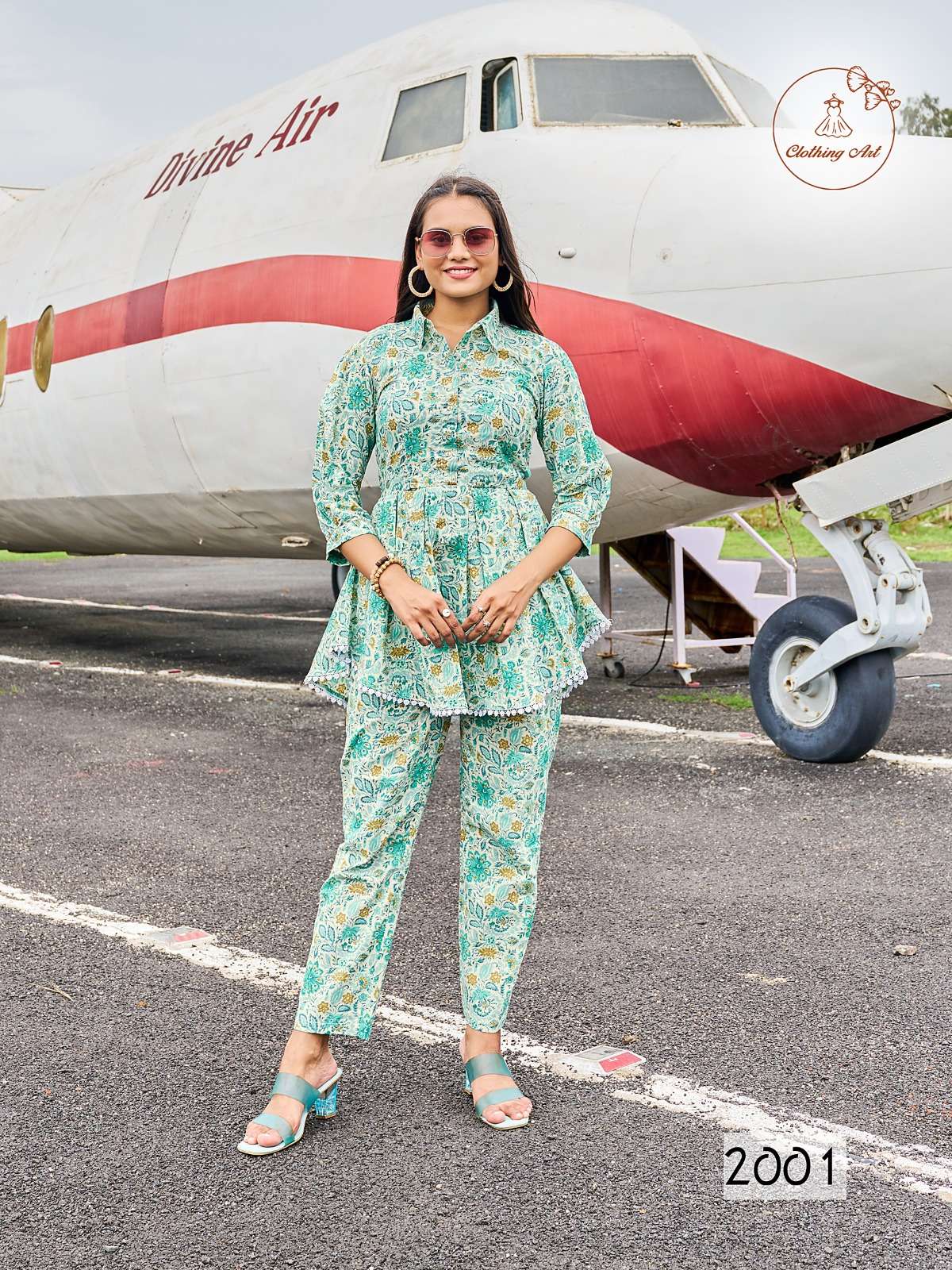 CLOTHING ART COCKTAIL VOL-1 CO-ORD SET COTTON PRINT  Kurti Wholesale catalog