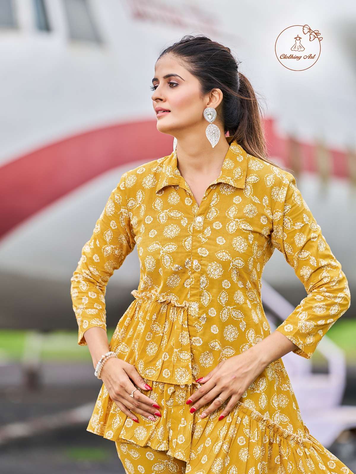 CLOTHING ART COCKTAIL VOL-1 CO-ORD SET COTTON PRINT  Kurti Wholesale catalog