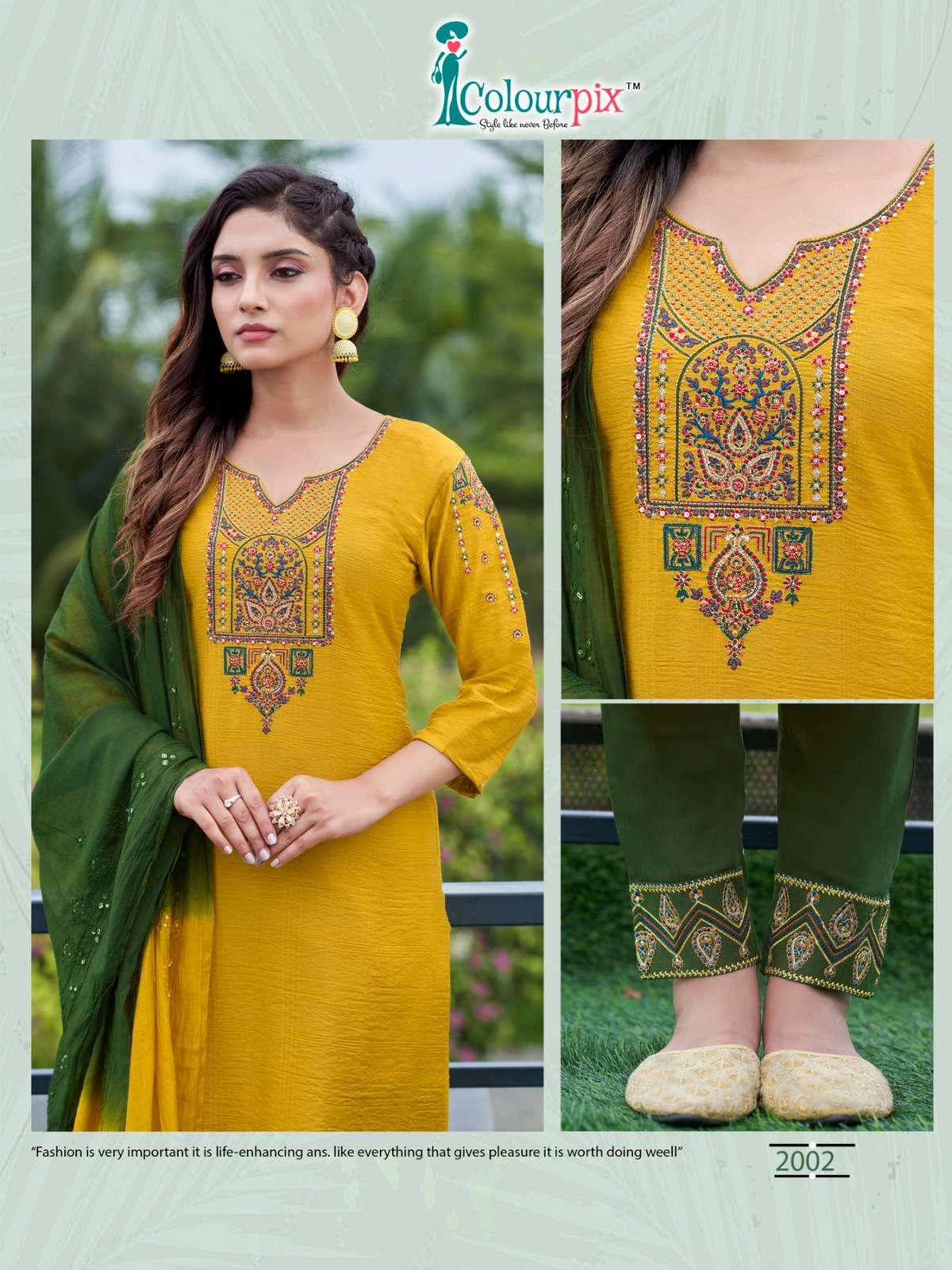 COLOURPIX MANOHARI  VOL.2 Reyon Kurti Wholesale catalog