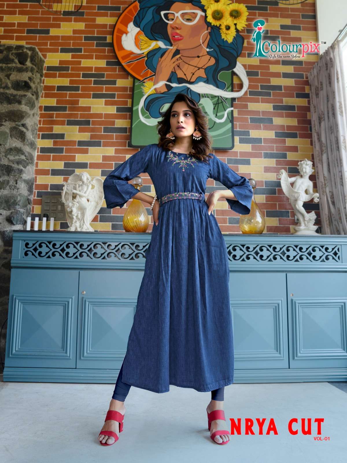 COLOURPIX NAYRA CUT VOL.1 Kurti Wholesale catalog