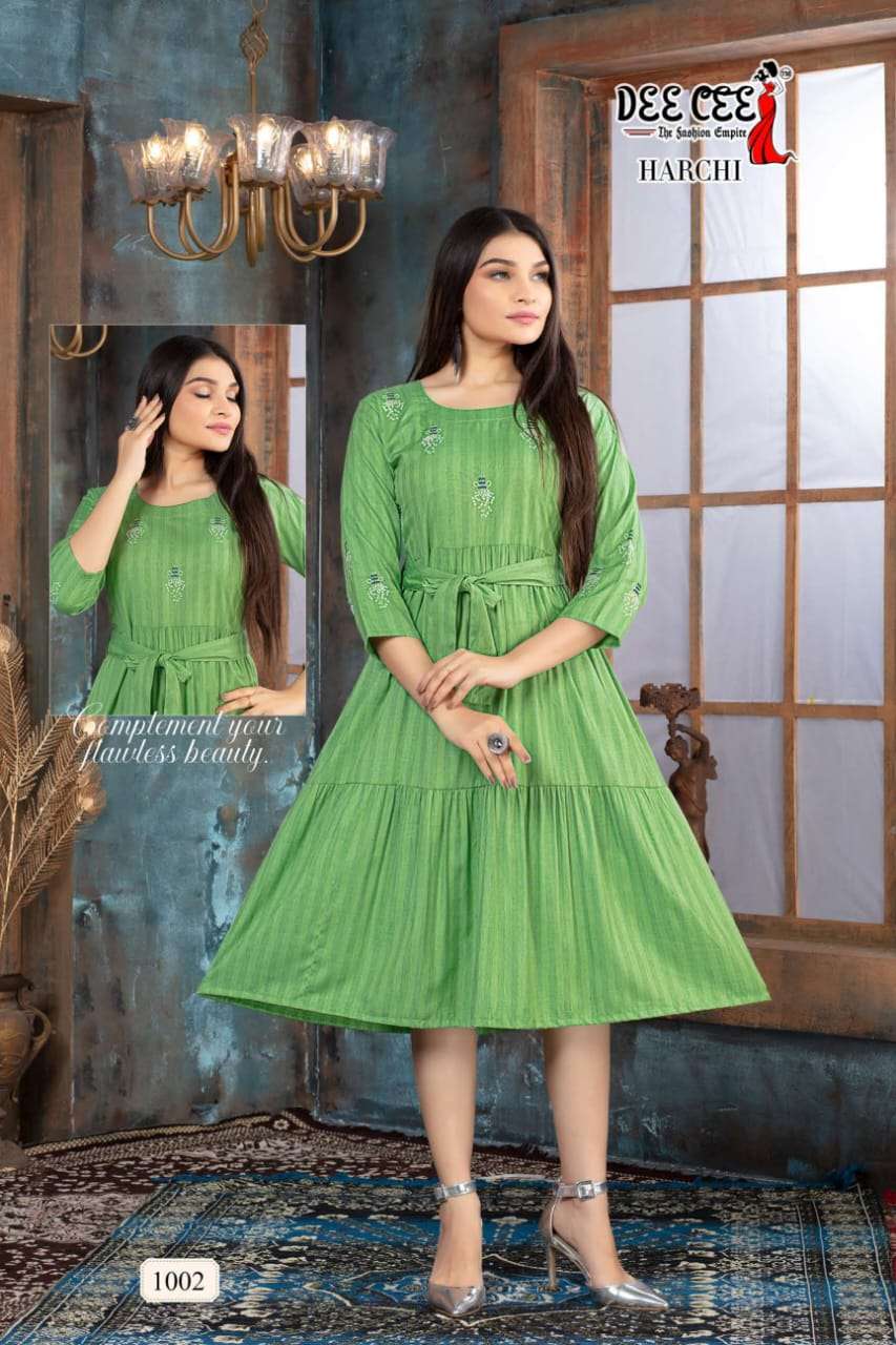 DeeCee Harchi Kurti Wholesale catalog