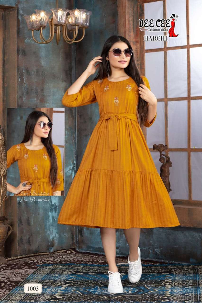DeeCee Harchi Kurti Wholesale catalog