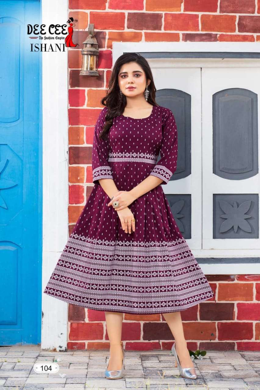 DEECEE ISHANI Kurti Wholesale catalog
