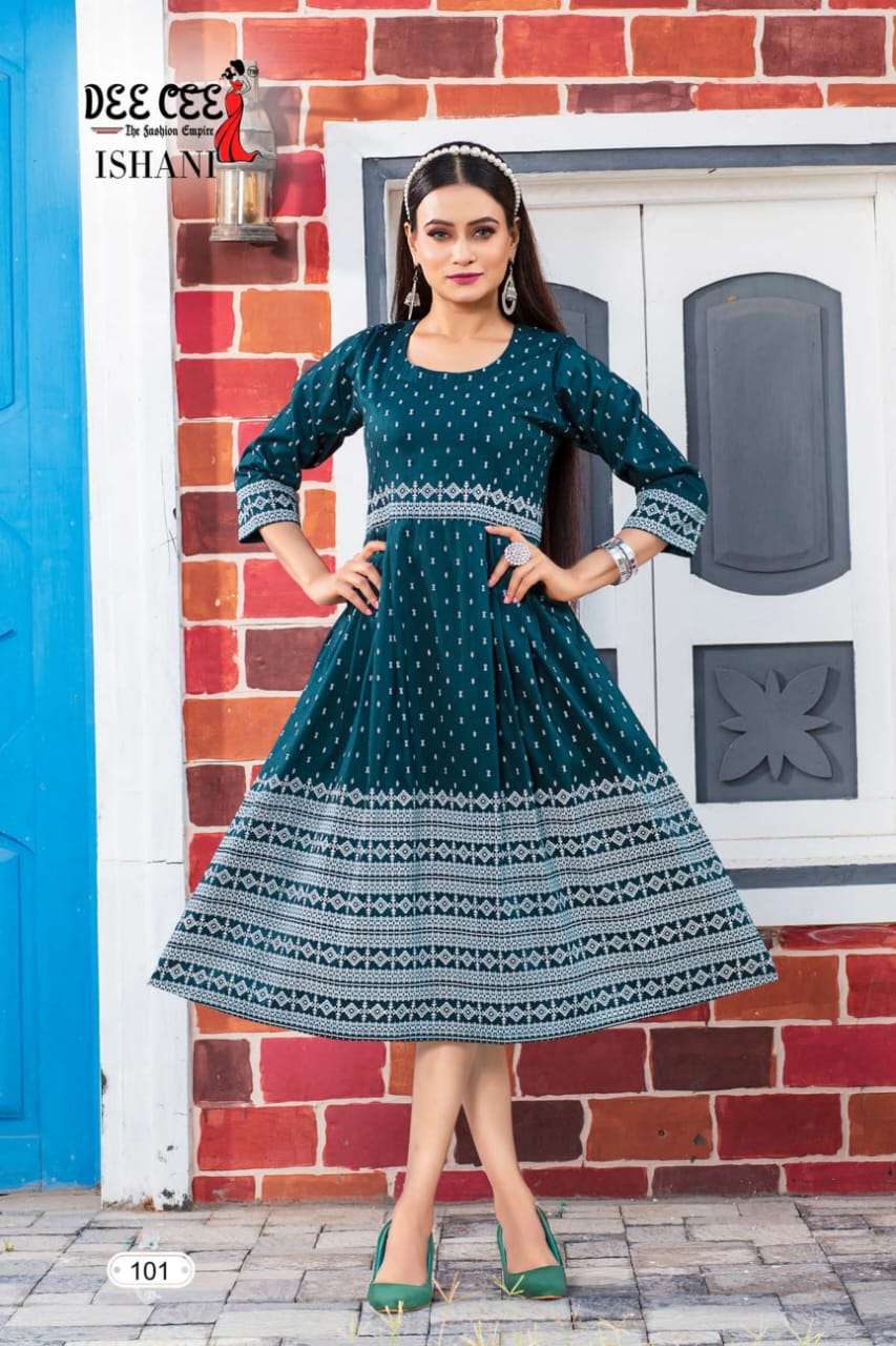 DEECEE ISHANI Kurti Wholesale catalog