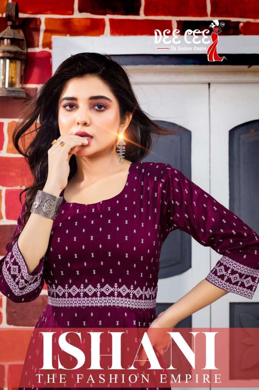 DEECEE ISHANI Kurti Wholesale catalog