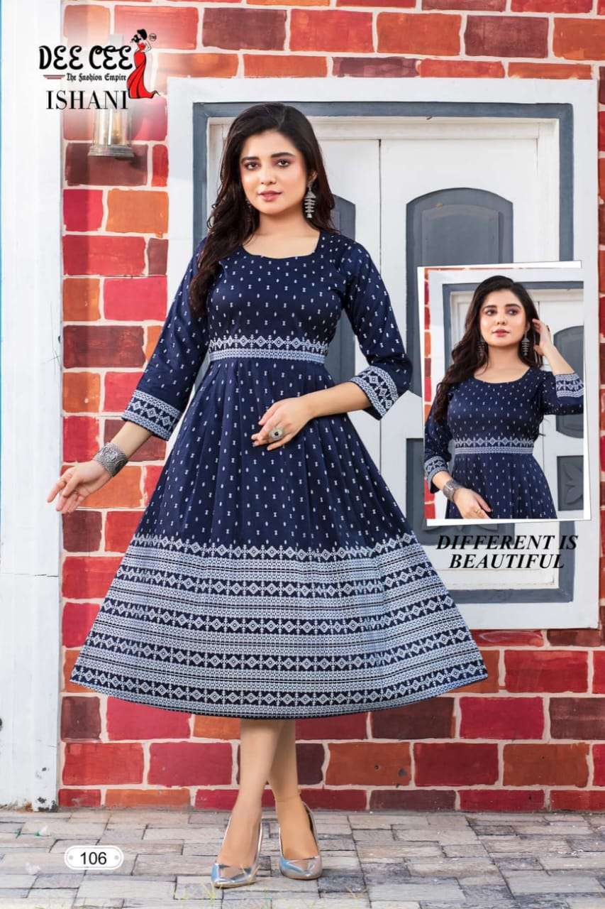 DEECEE ISHANI Kurti Wholesale catalog
