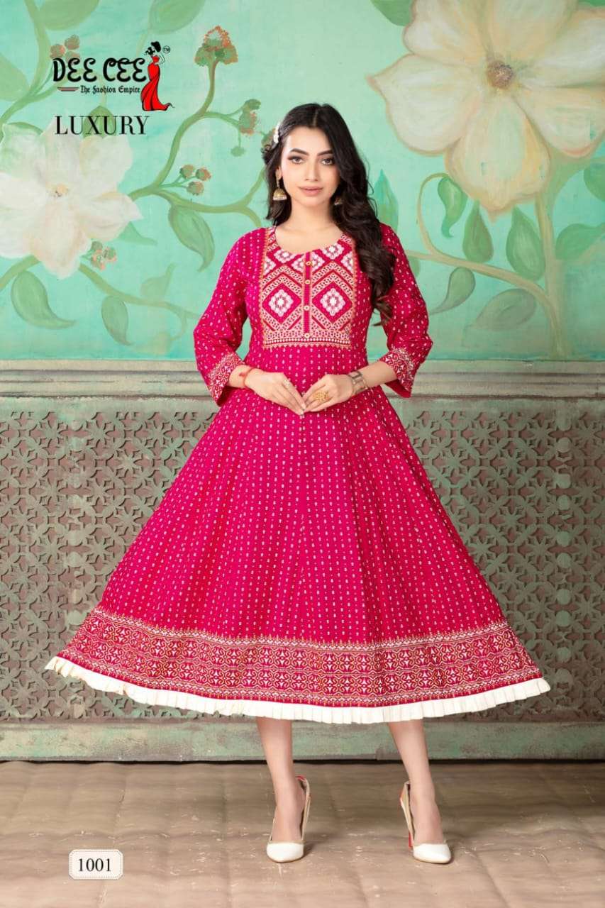 DeeCee LUXURY  Kurti Wholesale catalog