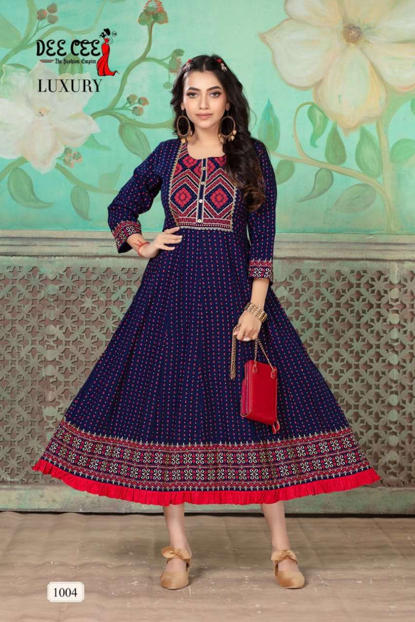 DeeCee LUXURY  Kurti Wholesale catalog