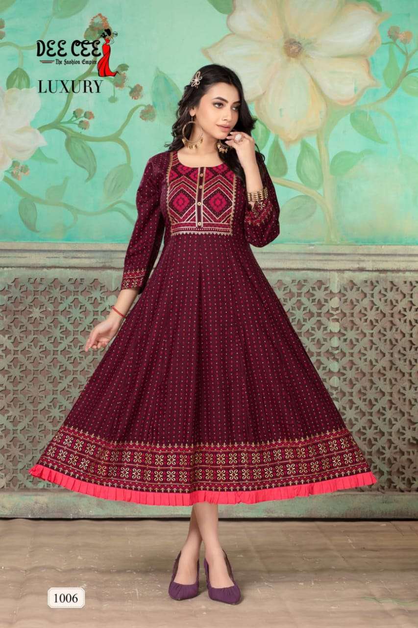 DeeCee LUXURY  Kurti Wholesale catalog