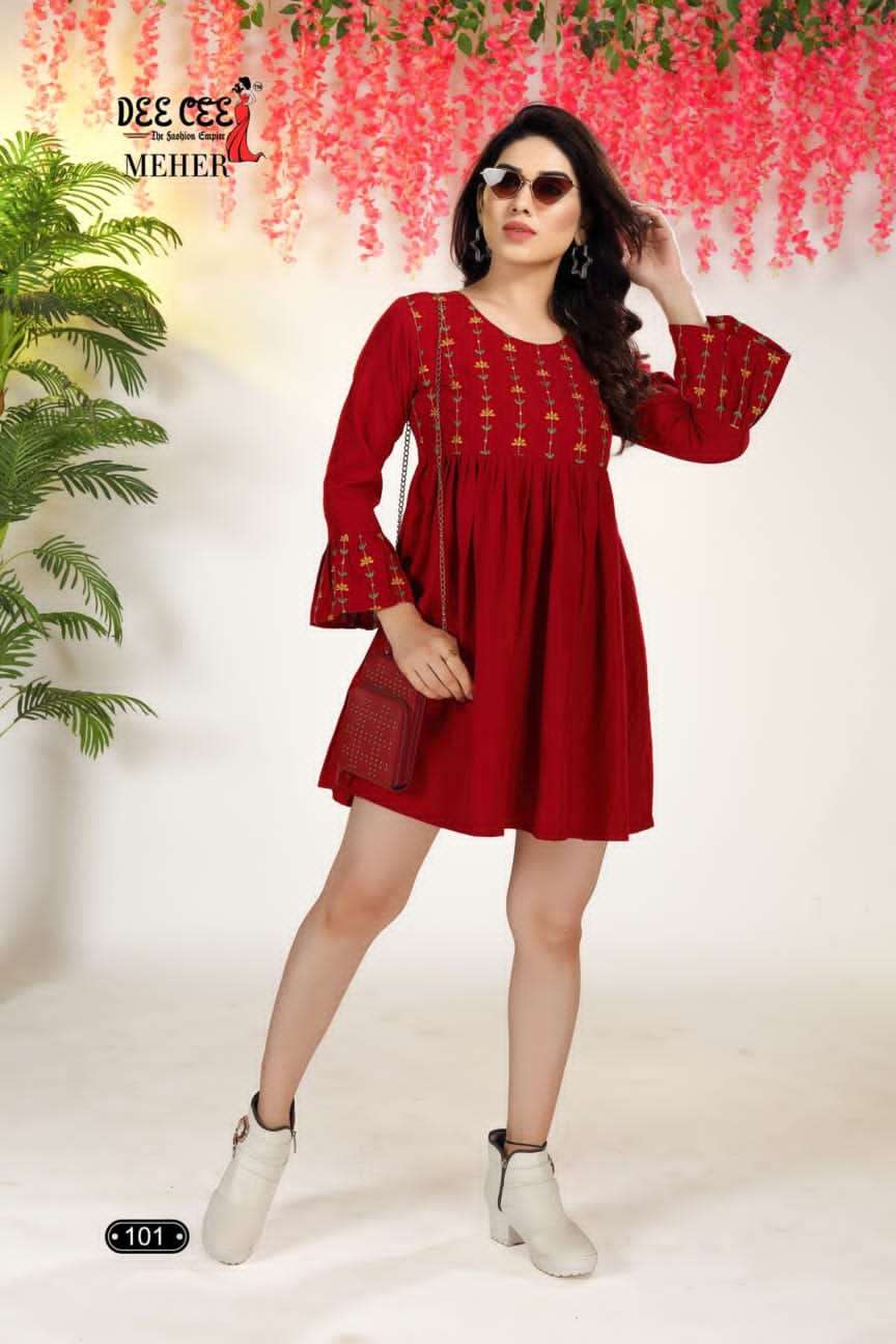 DeeCee meher Kurti Wholesale catalog