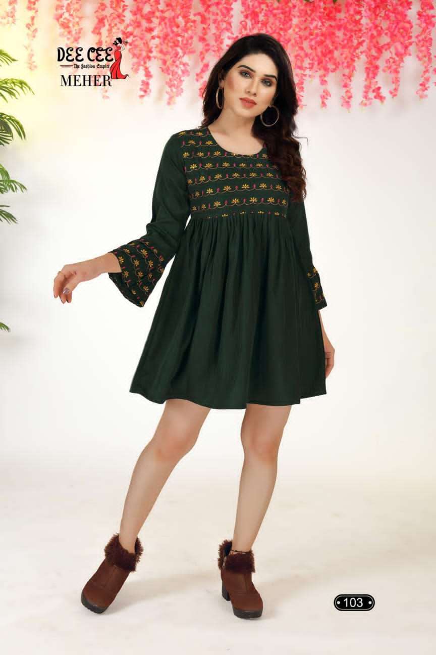 DeeCee meher Kurti Wholesale catalog