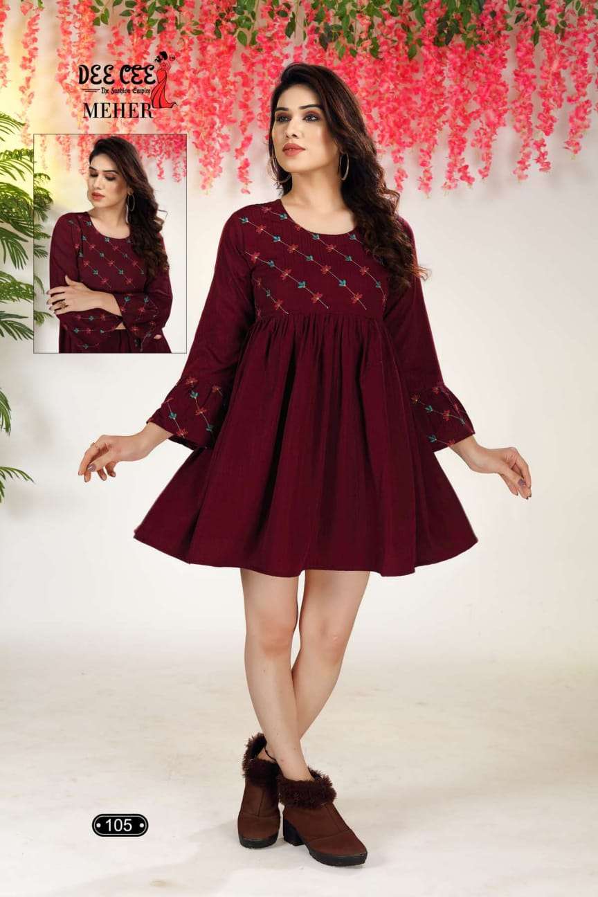 DeeCee meher Kurti Wholesale catalog