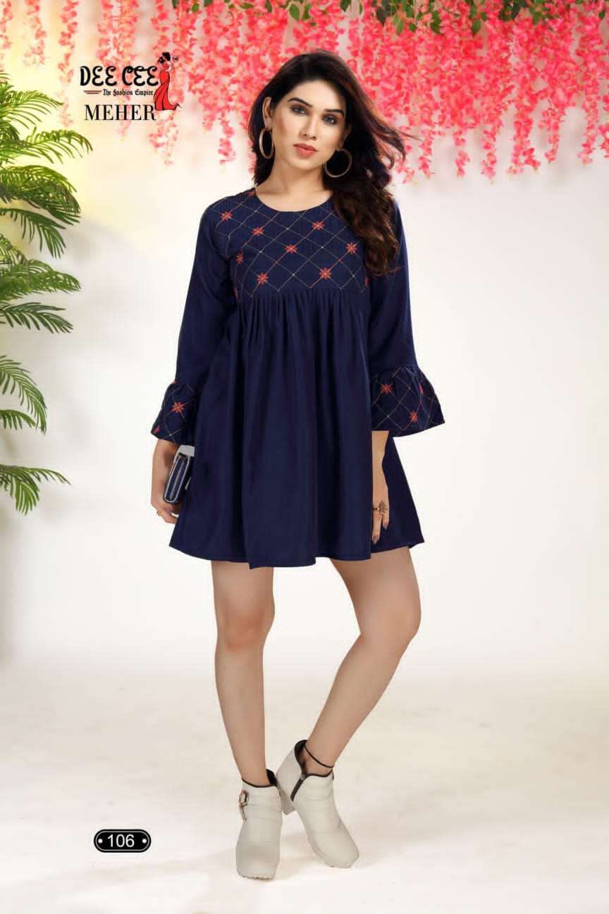 DeeCee meher Kurti Wholesale catalog