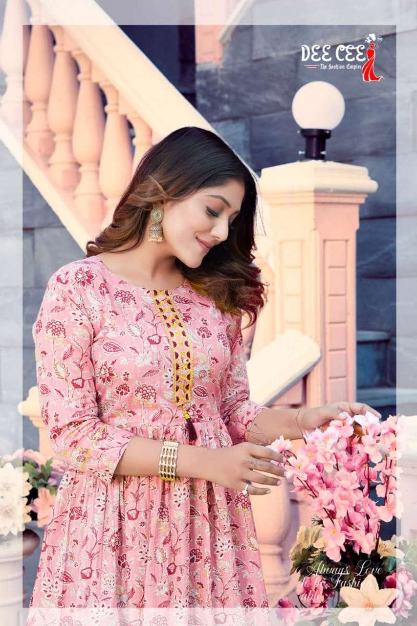 Deecee Naira Heavy Mal Print  Kurti Wholesale catalog