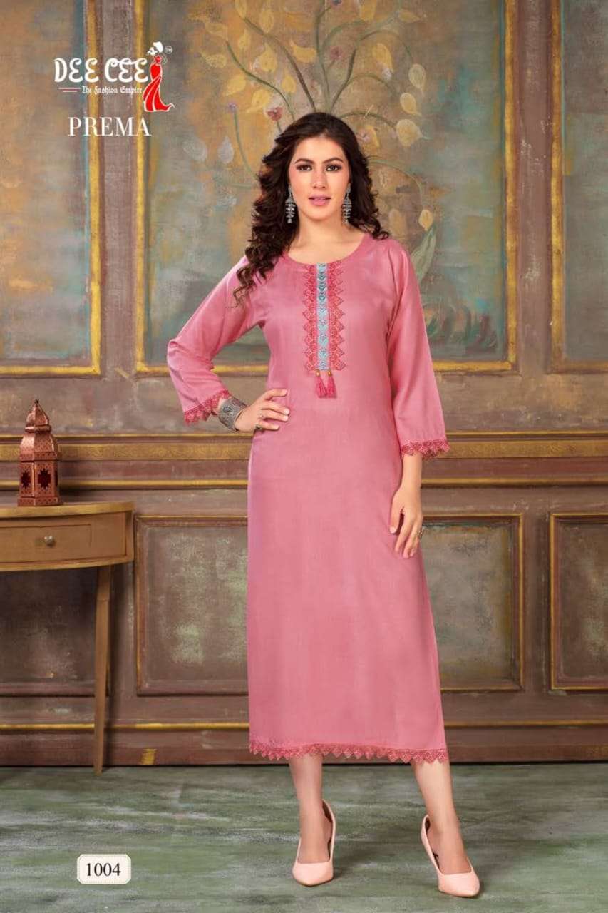 DeeCee Prema Kurti Wholesale catalog