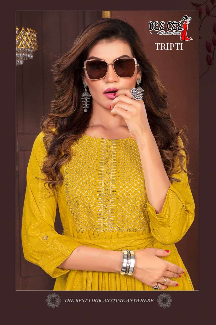DeeCee TRIPTI Kurti Wholesale catalog