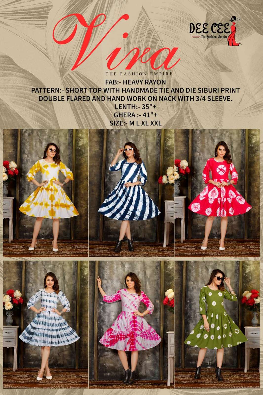 DeeCee Tunic Top Kurti Wholesale catalog