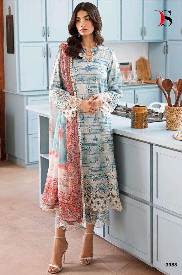 Deepsy Afrozeh Chikankari Lawn Vol 23 Chiffon Dupatta Collection Wholesale catalog