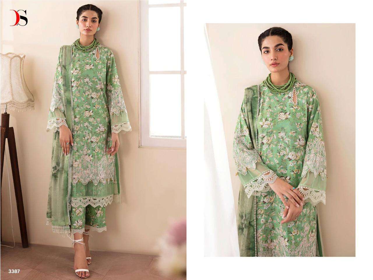 Deepsy Afrozeh Chikankari Lawn Vol 23 Cotton Dupatta Collection Wholesale catalog