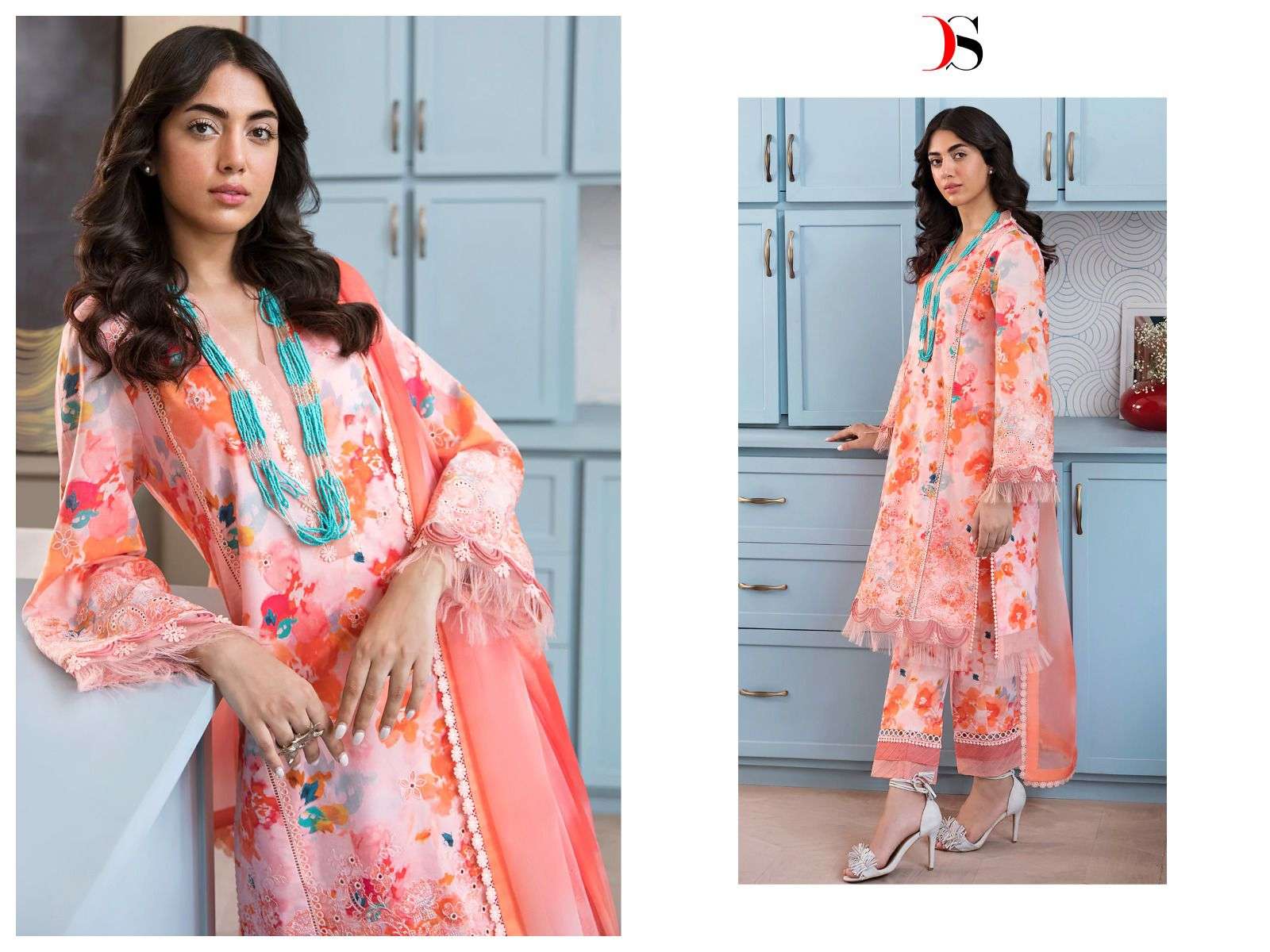 Deepsy Afrozeh Chikankari Lawn Vol 23 Cotton Dupatta Collection Wholesale catalog