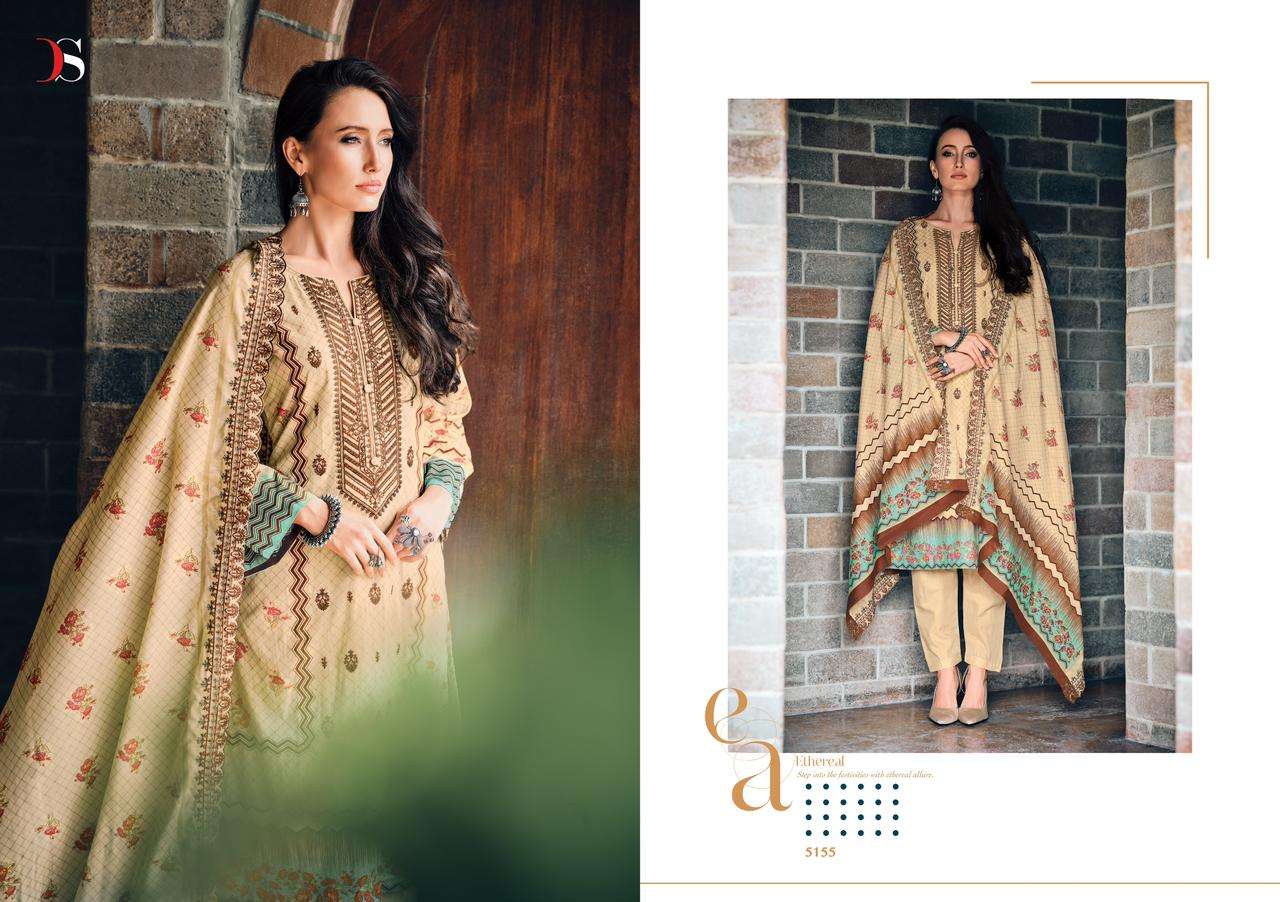 Deepsy Bin Saeed 5 Lawn Collection Pakistani Salwar Kameez Wholesale catalog