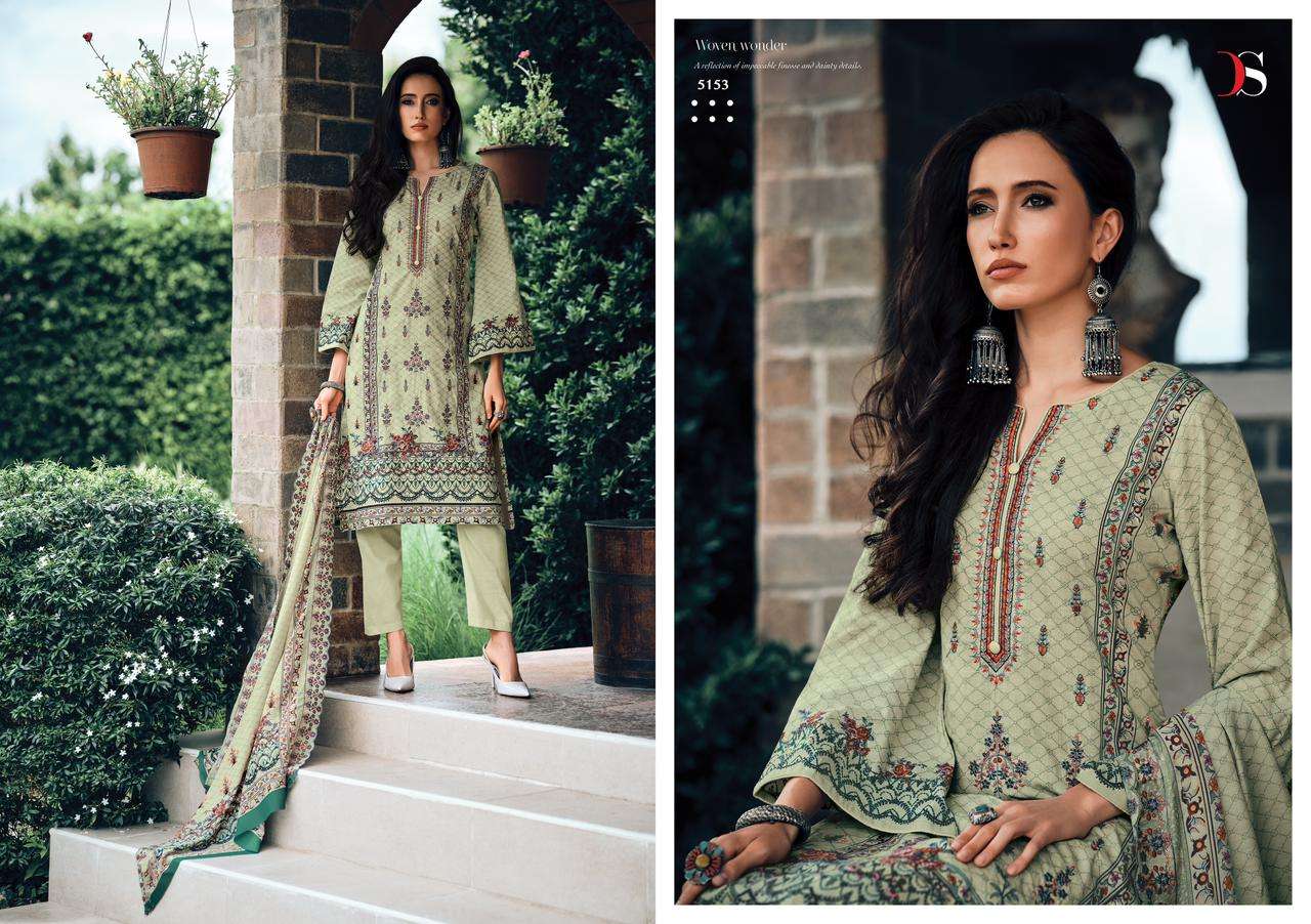 Deepsy Bin Saeed 5 Lawn Collection Pakistani Salwar Kameez Wholesale catalog