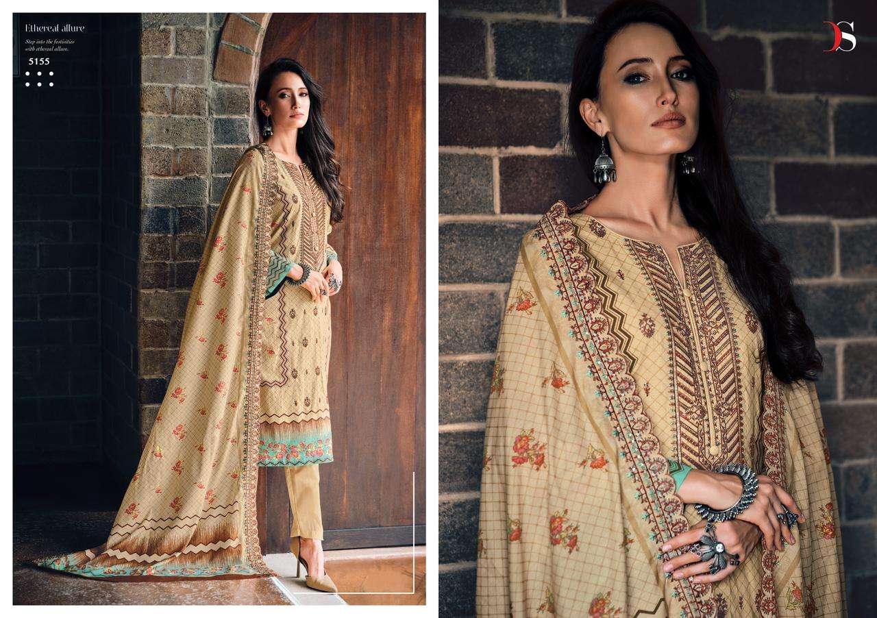 Deepsy Bin Saeed 5 Lawn Collection Pakistani Salwar Kameez Wholesale catalog