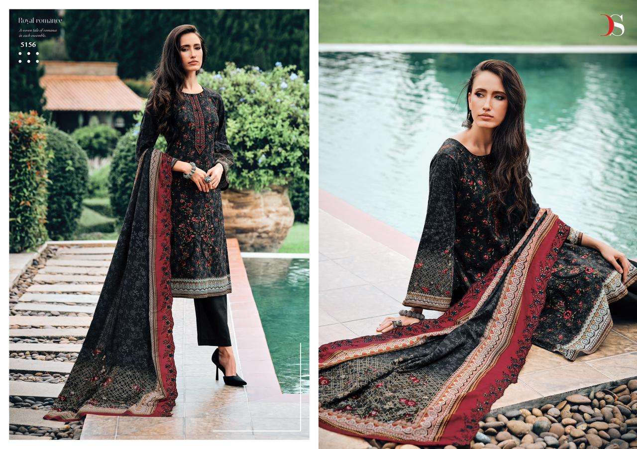Deepsy Bin Saeed 5 Lawn Collection Pakistani Salwar Kameez Wholesale catalog