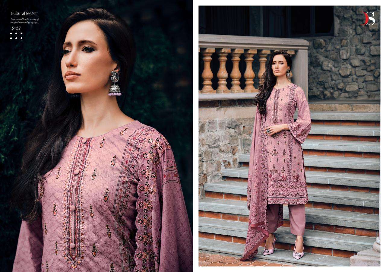 Deepsy Bin Saeed 5 Lawn Collection Pakistani Salwar Kameez Wholesale catalog