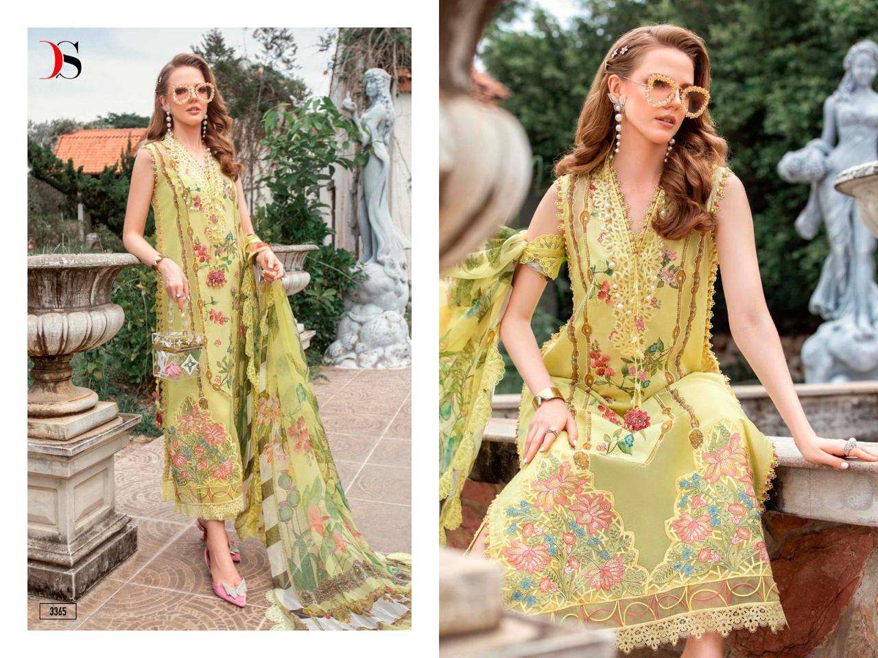 Deepsy M Print 23 Vol 4 Nx Chiffon Dupatta Pakisatni Wholesale catalog