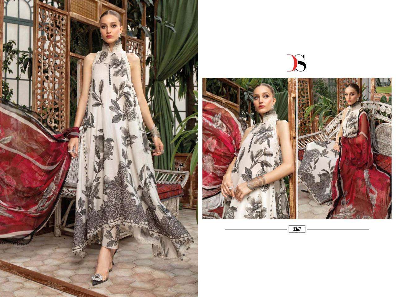 Deepsy M Print 23 Vol 4 Nx Chiffon Dupatta Pakisatni Wholesale catalog