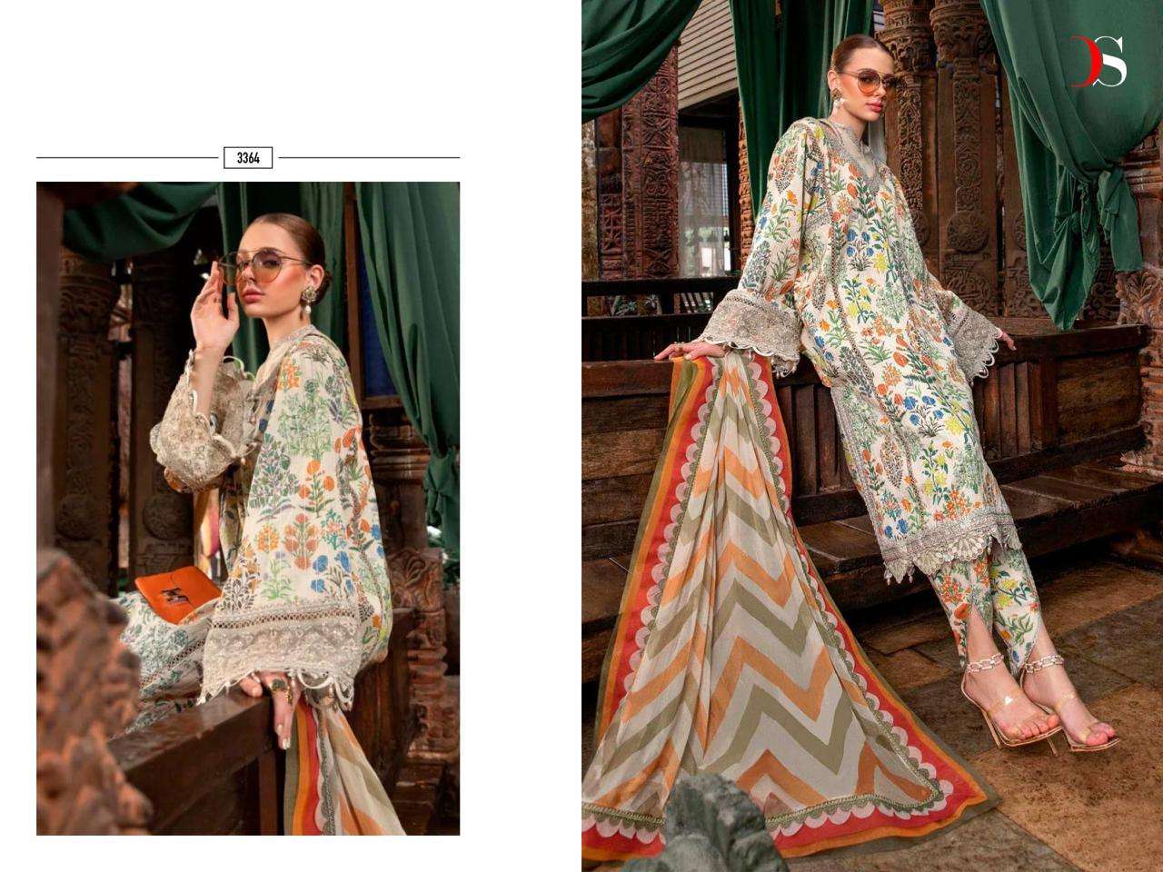 Deepsy M Print 23 Vol 4 Nx Cotton Dupatta Pakisatni Wholesale catalog