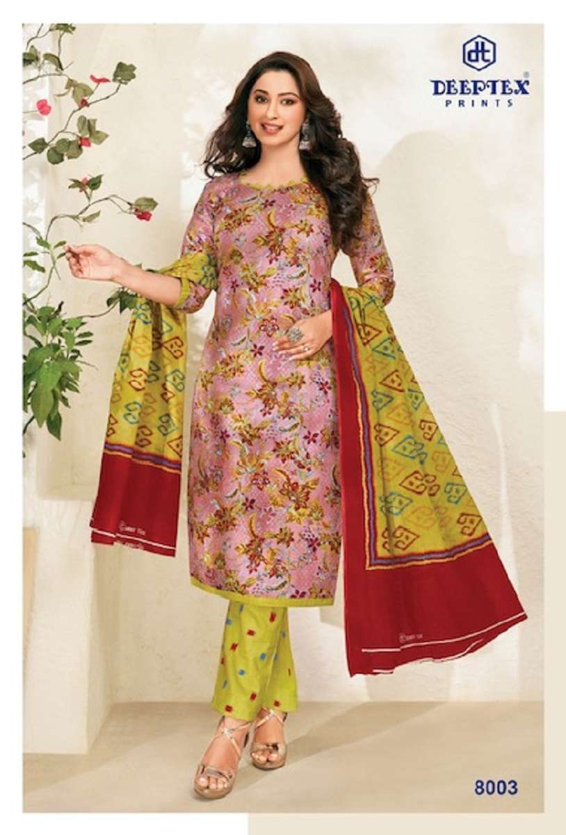 Deeptex Miss India Vol-80 – Dress Material -  Wholesale Catalog