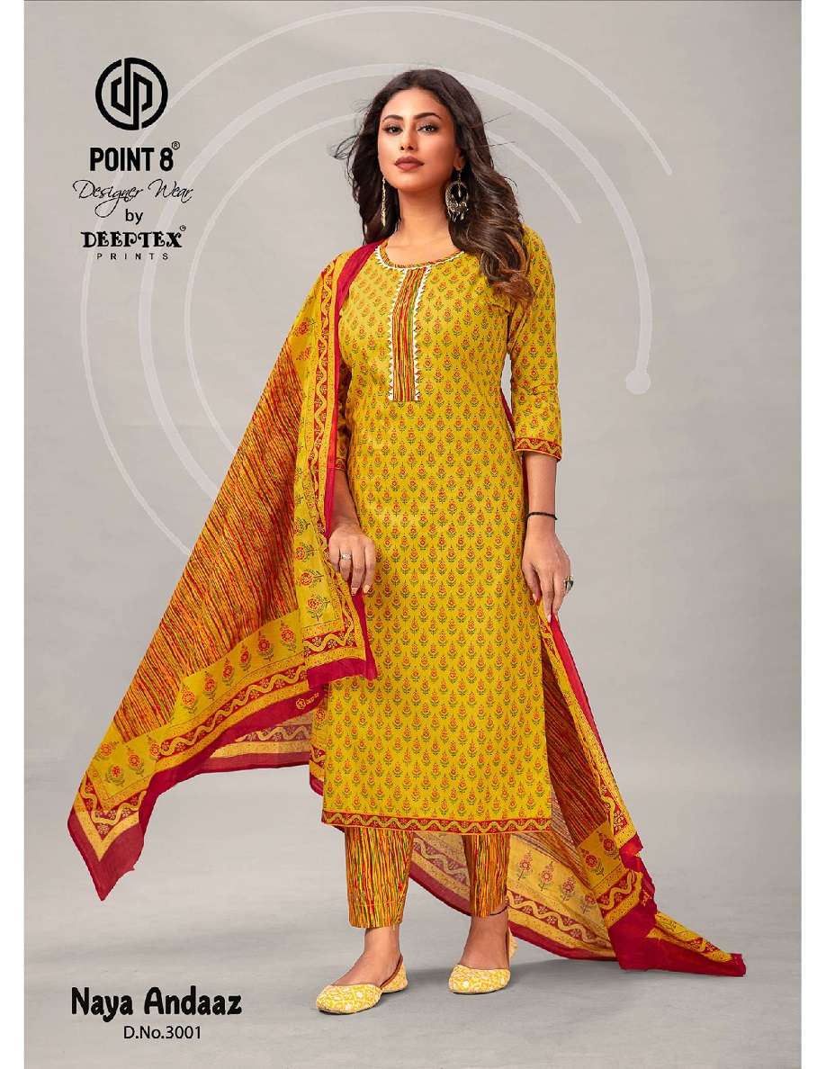 Deeptex Naya Andaaz Vol-3 – Kurti Pant WITH Dupatta  - Wholesale Catalog