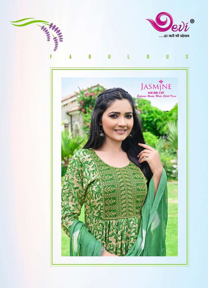 Devi Jasmine Naira Cut – Kurti Pant With Dupatta - Wholesale Catalog
