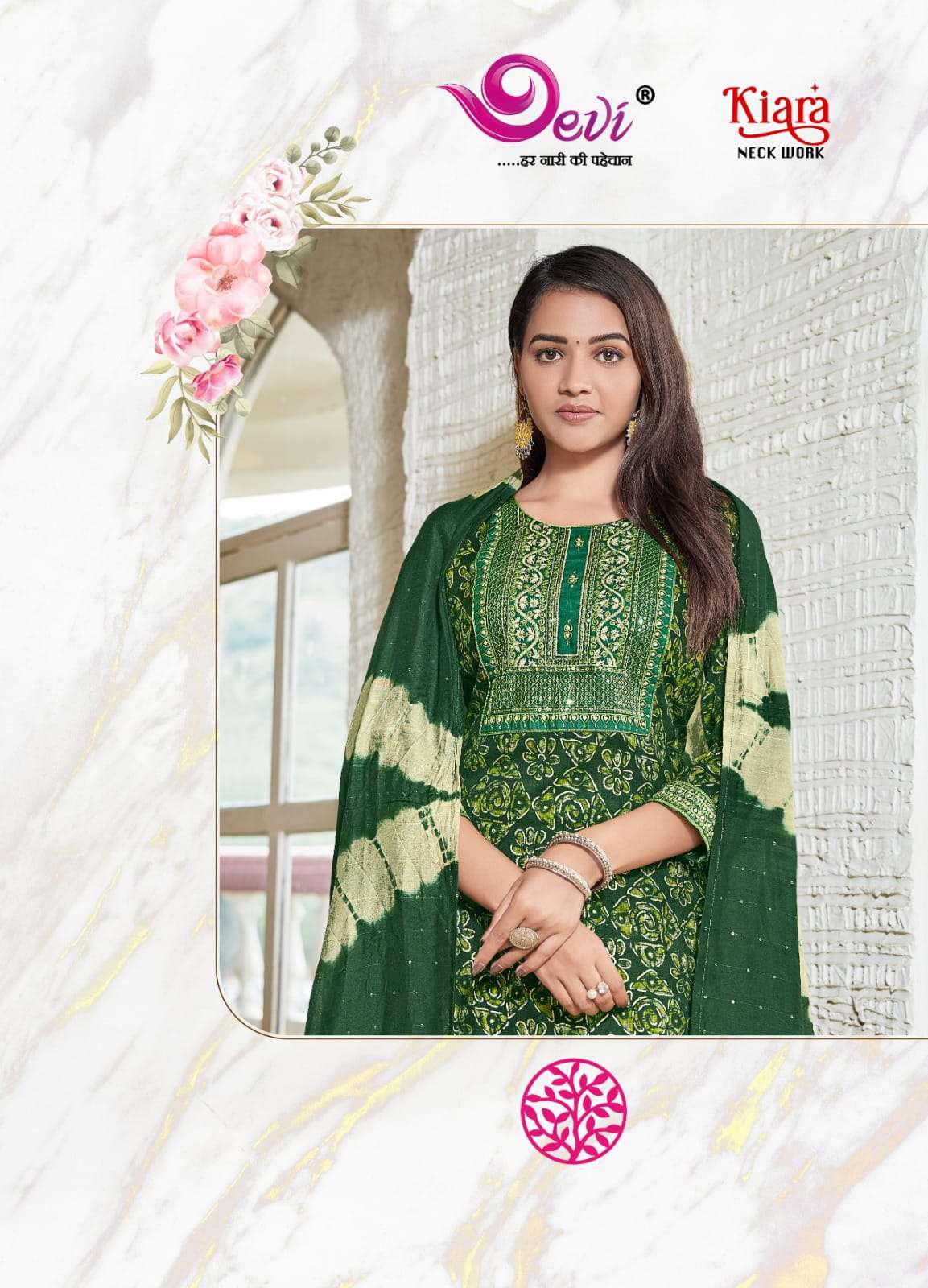 Devi KIARA  NECK WORK Kurti Wholesale catalog