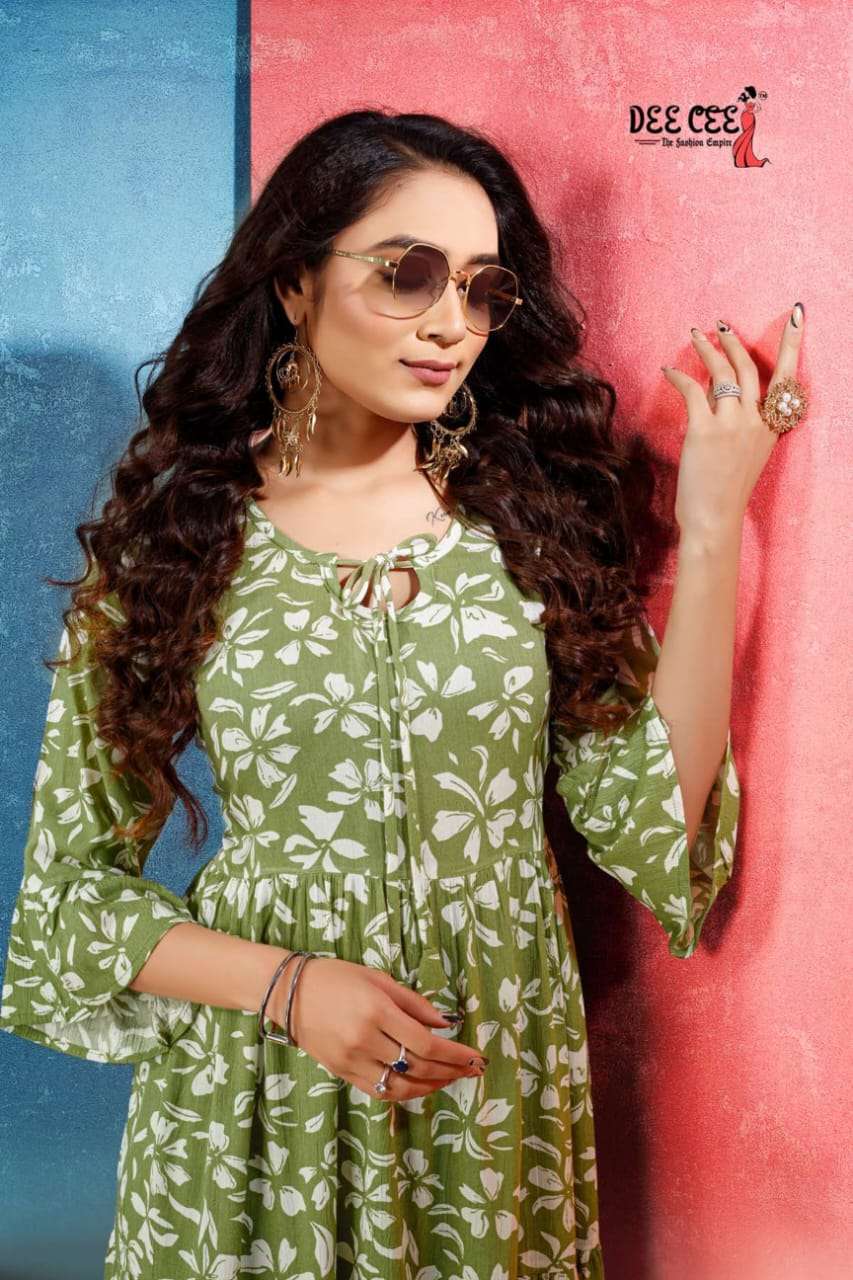 Dhaara deecee Rayon Kurti Wholesale catalog
