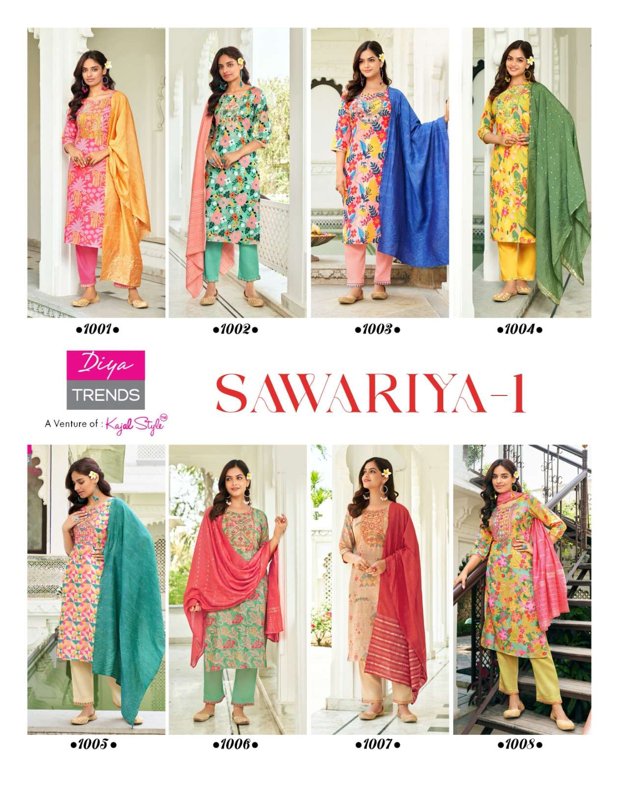DIYA TRENDS SAWARIYA  Vol.1 KURTI WHOLESALE CATALOG