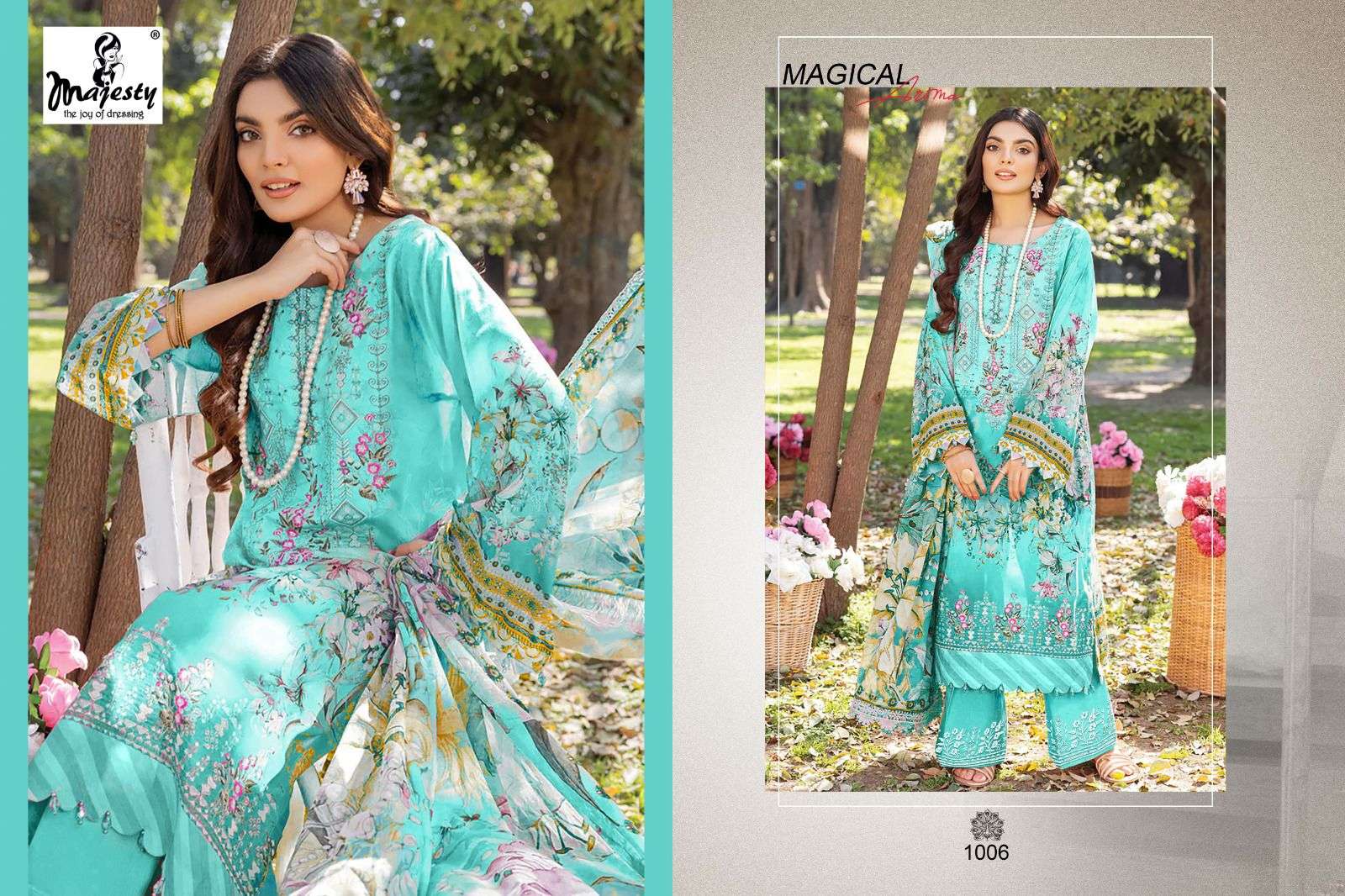 FIRDOUS Luxury lawn Vol -7 Cotton dup Salwar Kameez Wholesale catalog