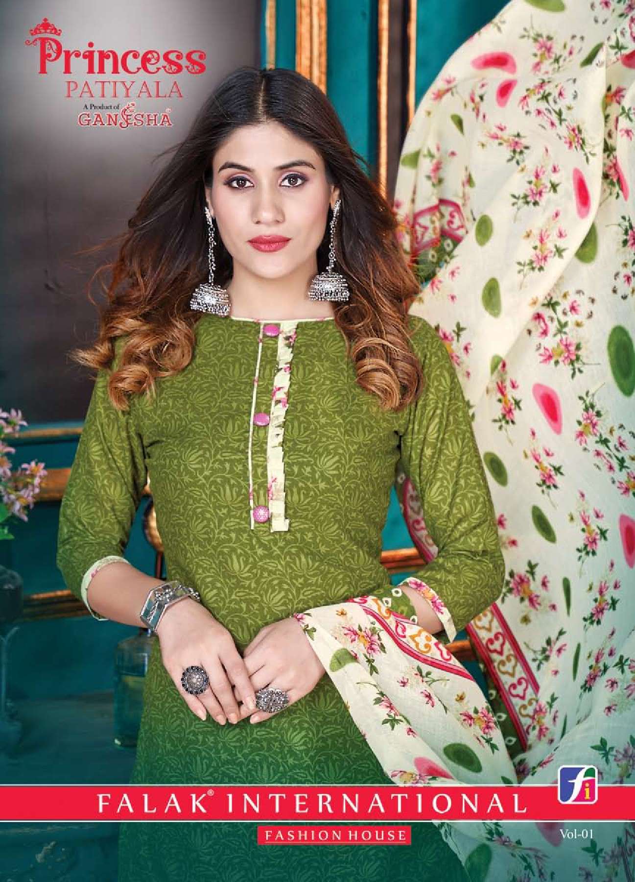 Ganesha Princess Patiyala Vol-1 – Readymade With Inner - Wholesale Catalog
