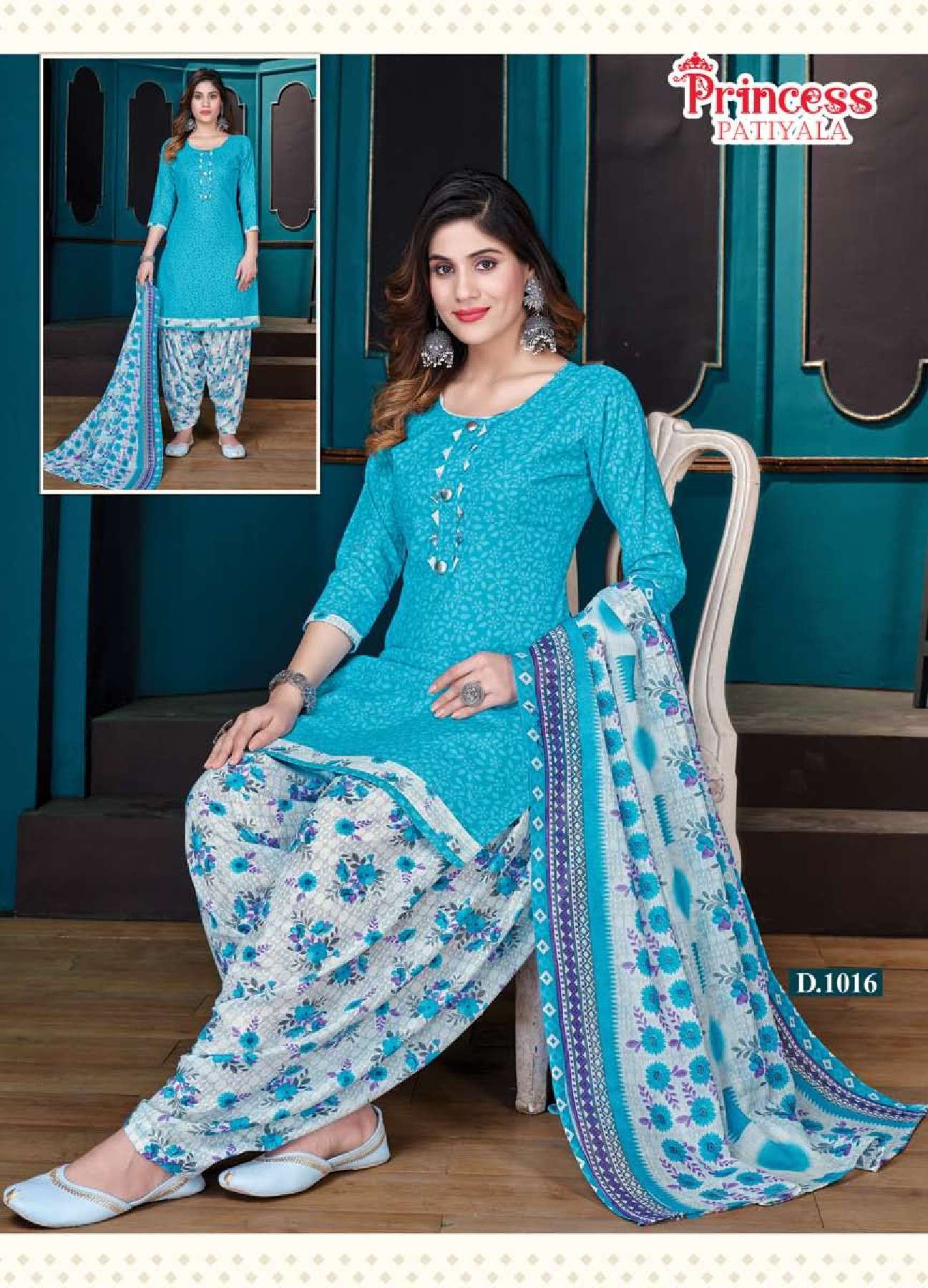 Ganesha Princess Patiyala Vol-1 – Readymade With Inner - Wholesale Catalog