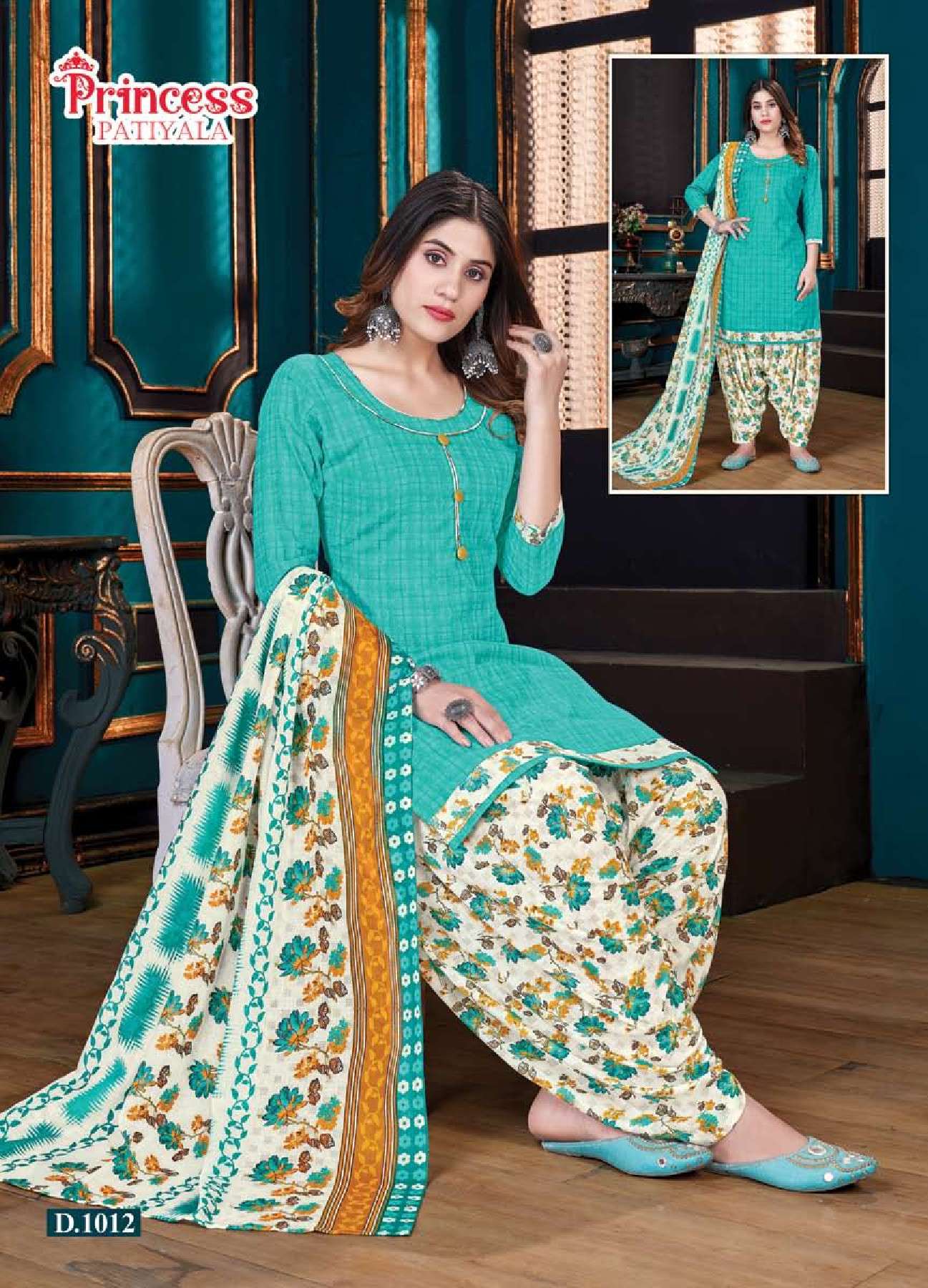 Ganesha Princess Patiyala Vol-1 – Readymade With Inner - Wholesale Catalog