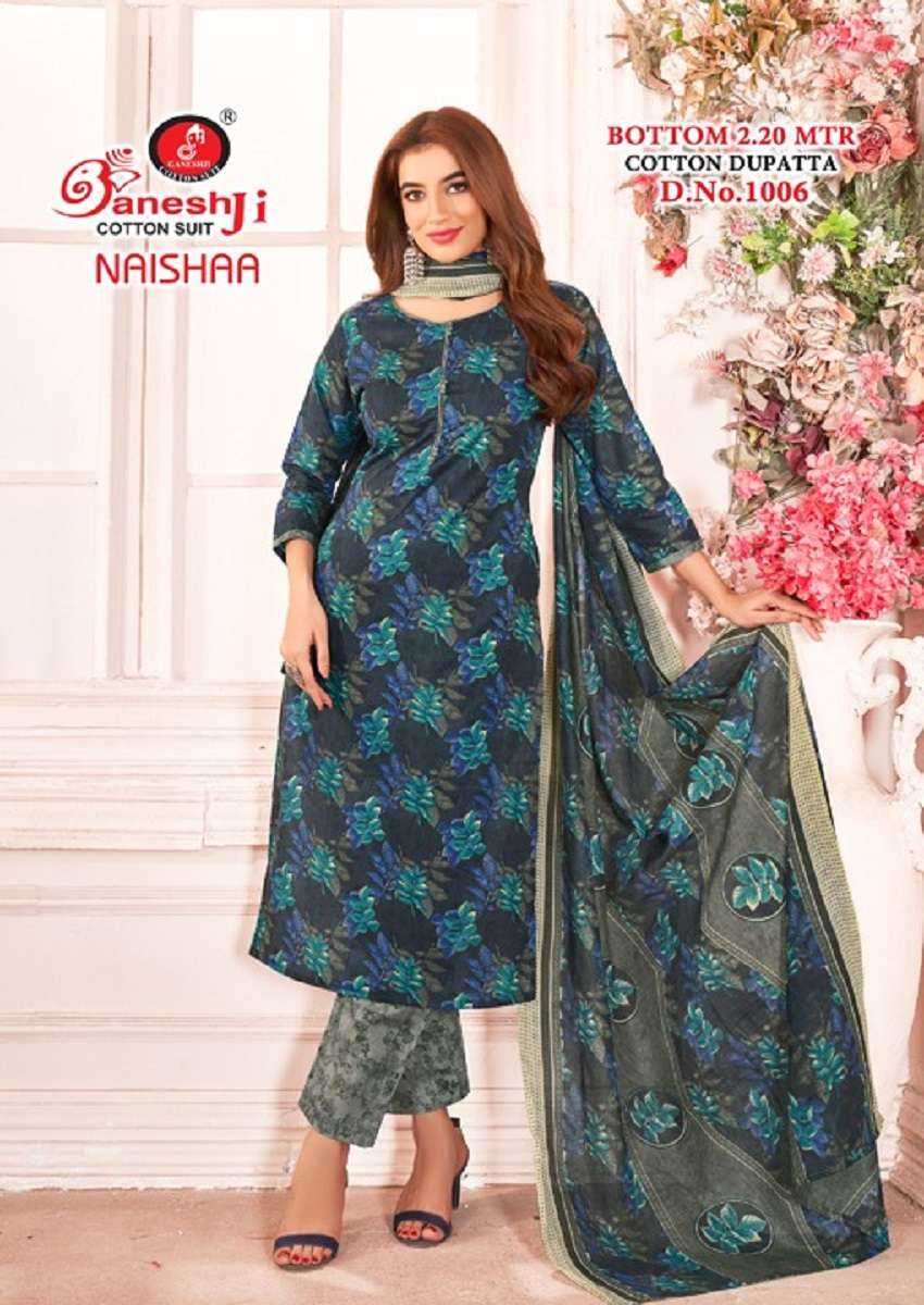 Ganeshji Naishaa Vol-1 - Dress Material - Wholesale Catalog