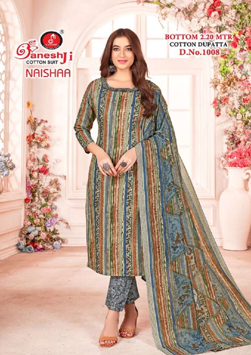 Ganeshji Naishaa Vol-1 - Dress Material - Wholesale Catalog