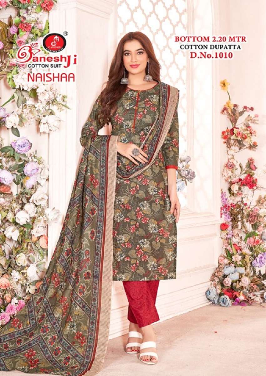 Ganeshji Naishaa Vol-1 - Dress Material - Wholesale Catalog