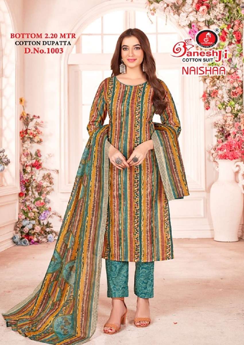 Ganeshji Naishaa Vol-1 - Dress Material - Wholesale Catalog