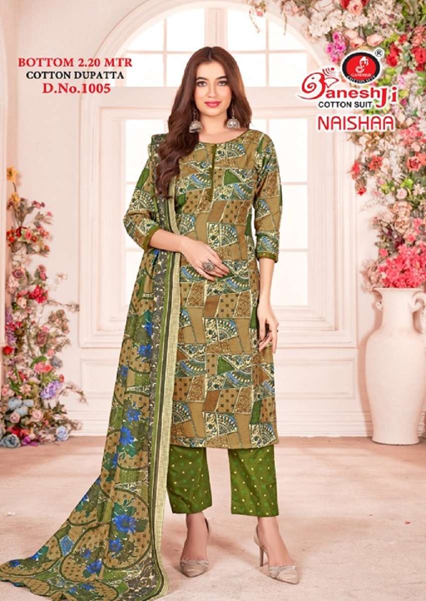 Ganeshji Naishaa Vol-1 - Dress Material - Wholesale Catalog